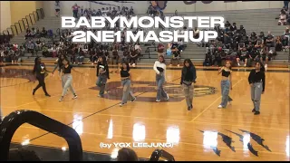 KPOP IN SCHOOL - BABYMONSTER 2NE1 MASHUP (by YGX LEE JUNG)