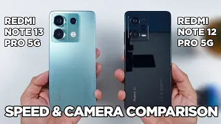 Redmi Note 13 Pro 5G vs Redmi Note 12 Pro 5G SPEED TEST & CAMERA Comparison | Zeibiz