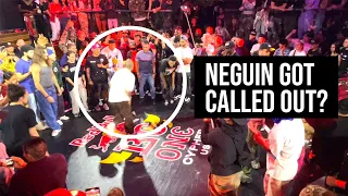 BBoy Gravity calls out Neguin during The Pharcyde performance at Red Bull BC One USA Cypher