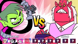 Teen Titans Go Jump Jousts 2 Beast Boy vs Trigon Who’s Better Fighter | Cartoon Network Games