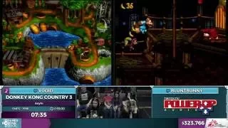 Donkey Kong Country 3 race by V0oid and BluntBunny in 51:27 - SGDQ 2016 - Part 88