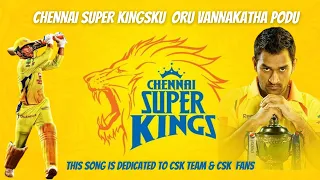 Chennai Super Kings (Dhoni Tribute Song)