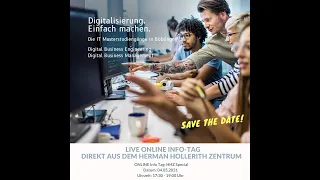 InfoTag HHZ 04.05.2021: Digital Business Engineering - Digital Business Management