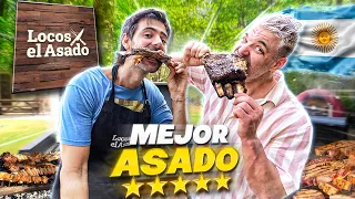 LOCOS X EL ASADO ME INVITA AL MEJOR COSTILLAR de MI VIDA 🍖*ASI SE HACE UN ASADO DESDE CERO*