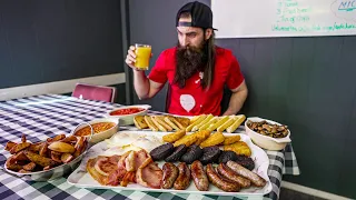 UNBEATEN IN OVER TWO YEARS...HUNGER CAFE'S BRUTAL 'ULTIMATE HUNGER CHALLENGE' | BeardMeatsFood