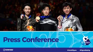 ISU World Figure Skating Championships 2019, Press Conference: Men Medalists