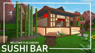 Bloxburg : Traditional Japanese Sushi Bar Speedbuild