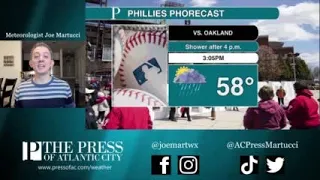 Will rain cancel the Phillies home opener Friday?