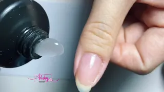 Đắp polygel sửa móng bị gãy nhìn tự nhiên #pinkynailsacademy #nails #nailscute #polygel #cantho #fyp