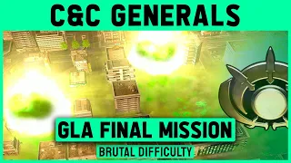 C&C Generals - GLA Final Mission 7 - Soviet-Era Rocket Facility [Brutal / Patch 1.08] 1080p