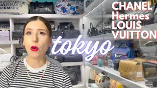 Rare Vintage Bags in Japan  ❤️ Tokyo Shopping Vlog ❤️ Ralphs Cafe ❤️ Chanel, LV, Hermes Casanova