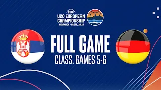 Serbia v Germany | Full Basketball Game | FIBA U20 European Championship 2023