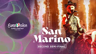 Achille Lauro - Stripper - LIVE - San Marino 🇸🇲 - Second Semi-Final - Eurovision 2022