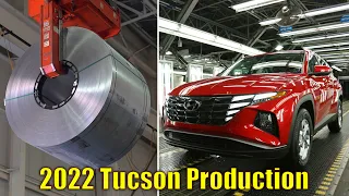 2022 Hyundai Tucson PRODUCTION LINE – The first production of Tucson in the US