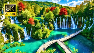 Enchanting Plitvice Lakes National Park in 8K HDR | Nature's Masterpiece