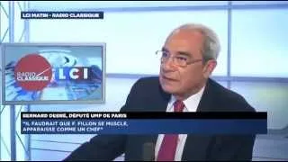 Bernard Debré, invité de Guillaume Durand avec LCI