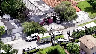Fire in NW Miami-Dade brings a scare, but nobody seriously hurt