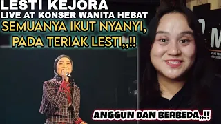 Semua Ikut Bernyanyi,,!! Lesti Kejora - Live Konser Wanita Hebat || Arisa Reaction