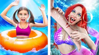 I Was Adopted by a Mermaid! How to Become a Vampire!