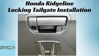 Honda Ridgeline - Locking Tailgate Installation