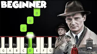 Schindler's List - Theme Song | BEGINNER PIANO TUTORIAL + SHEET MUSIC by Betacustic