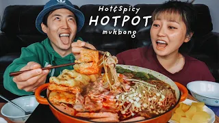 Mukbang // How to enjoy HOT POT @ home!!