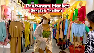 Walking tour-Pratunam Market -Best Wholesale Clothing Market in Bangkok #pratunam  #pratunammarket