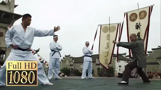 Japanese samurai set up the ring to bully the Chinese.A kung fu kid can’t stand it and crippled them