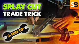 Splay Cut Trade Trick ~ 2 Minute Tip