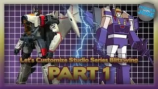 Let's Customize Transformers Studio Series 65 Blitzwing - Part 1