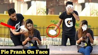 Pie Prank On Escalator | Cake Prank | Pranks in Pakistan By Bobby Butt