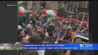 North End Celebrates Italy's Win In European Championship