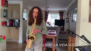 Livin’ la Vida loca “Ricky Martin” Yamaha Saxophone/Yamaha Genos cover