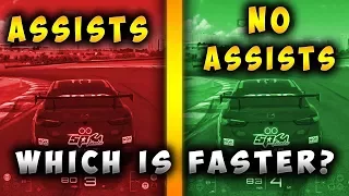 GT SPORT: Assists vs No Assists | Which Is Faster?