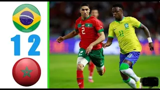 Brazil vs Morocco 2-1 All goals & Extended highlights today football 2023 HD