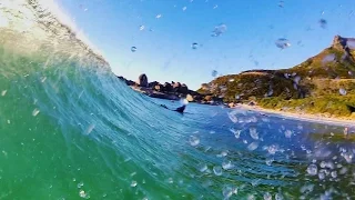 surfing Cape Town, South Africa, Gopro, Llandudno, Big Bay surf