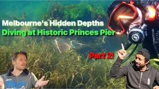 You won't believe what is under Historic Princes Pier! {Port Melbourne}. [Part 2]