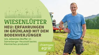 Grünland: Bestes Heu mit Grasnarbenbelüfter & Bodenverjünger | regenerative Landwirtschaft
