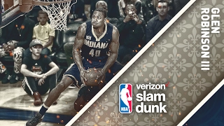 Glenn Robinson III Wins the 2017 Verizon Slam Dunk Contest | 02.18.17