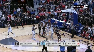 Men's Basketball Highlights: Cincinnati 71, Rhode Island 76 (Courtesy: ESPN)