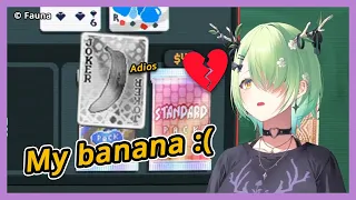 Fauna's Heart Breaks When She Lost Her Banana
