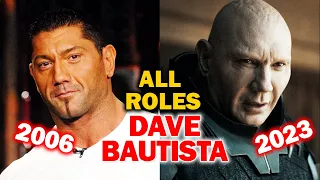 Dave Bautista all roles and movies/2006-2023/complete list