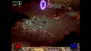 Diablo 2 Гроздья Гнева Древний Диабло в Аду Убит