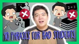 Learn the Top 10 Phrases for Bad Students in Korean - Korean Vocabulary