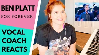 Vocal Coach reacts to BEN PLATT "For Forever" Dear Evan Hansen