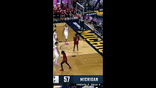 Top Plays: Derek Simpson vs. Michigan Wolverines | Rutgers Scarlet Knights Basketball | 02/03/2024