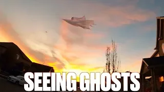 INSANE HALLOWEEN SCARE PRANK | GHOST FLYING BETWEEN HOUSES ON HALLOWEEN NIGHT CAUGHT ON CAMERA