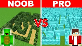 NOOB vs PRO: RIESEN LABYRINTH CHALLENGE