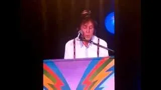 Paul Mccartney-live Petco Field- san diego ca -9-28-2014