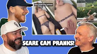 Scare Cam Pranks 2023 REACTION | OFFICE BLOKES REACT!!